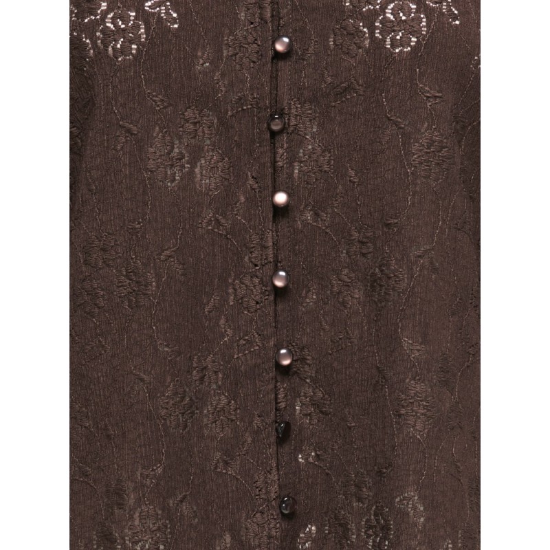 JDY Jakobe 2/4 blonde top - Coffee Bean