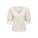 JDY Jakobe 2/4 blonde top - Egret