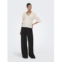 JDY Jakobe 2/4 blonde top - Egret
