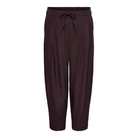 ONLY CARMAKOMA Veras højtaljet barrel tailored bukser - Fig