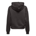 ONLY Best langærmet hoodie - Chocolate Torte
