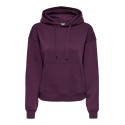 ONLY Best langærmet hoodie - Fig