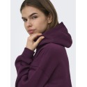 ONLY Best langærmet hoodie - Fig