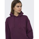 ONLY Best langærmet hoodie - Fig