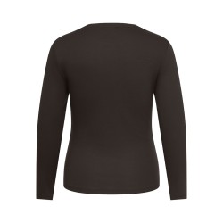 ONLY CARMAKOMA Riley langærmet top - Black