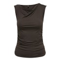 ONLY Vanja off shoulder top - Coffee Bean