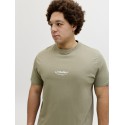 JACK & JONES PLUS Soho t-shirt - Vetiver