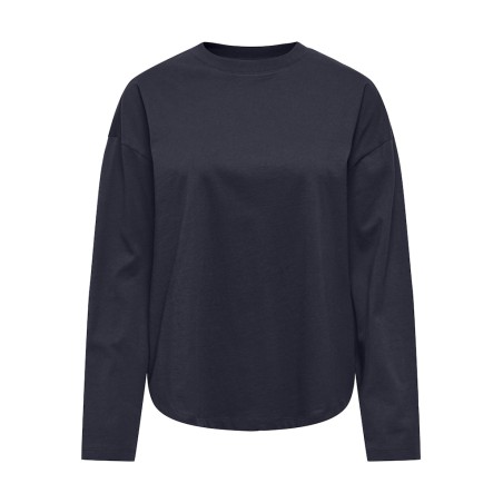 ONLY Happy langærmet t-shirt - Night Sky