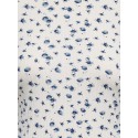 JDY Fransiska langærmet bluse - Cloud Dancer / Blue Flowers