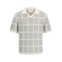 JACK & JONES JUNIOR Raiden kortærmet polo - Sea Salt