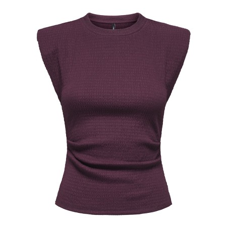 ONLY Debbie kortærmet skulder top - Fig