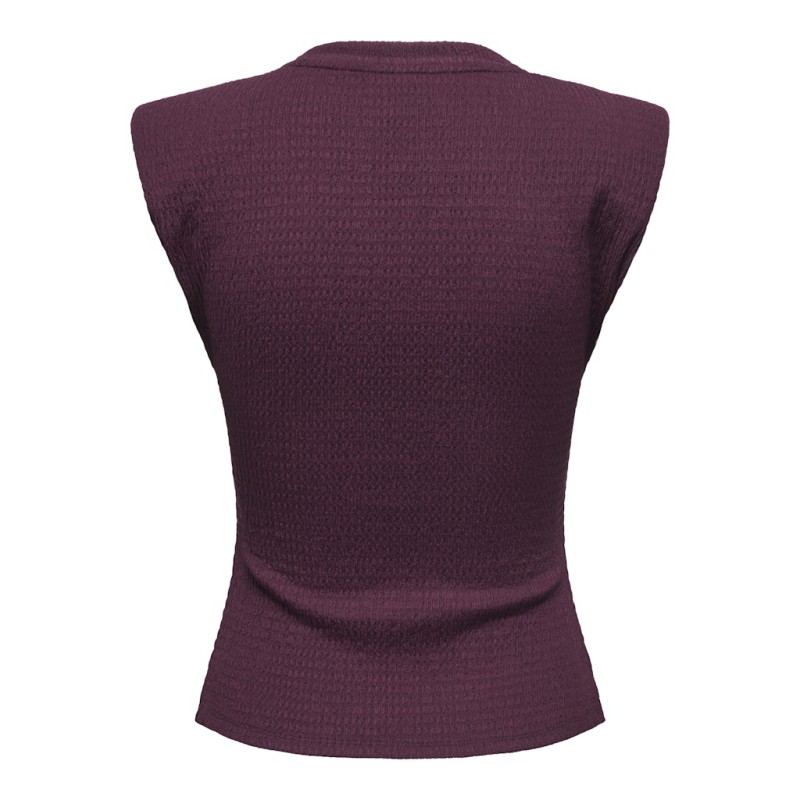 ONLY Debbie kortærmet skulder top - Fig