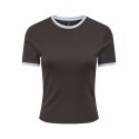 ONLY Bina kortærmet t-shirt - Chocolate Torte