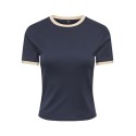 ONLY Bina kortærmet t-shirt - Night Sky