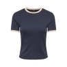ONLY Bina kortærmet t-shirt - Night Sky