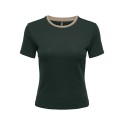 ONLY Bina kortærmet t-shirt - Scarab