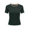 ONLY Bina kortærmet t-shirt - Scarab
