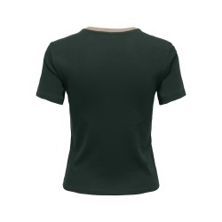 ONLY Bina kortærmet t-shirt - Scarab