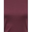 ONLY Bina kortærmet t-shirt - Windsor Wine