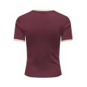 ONLY Bina kortærmet t-shirt - Windsor Wine