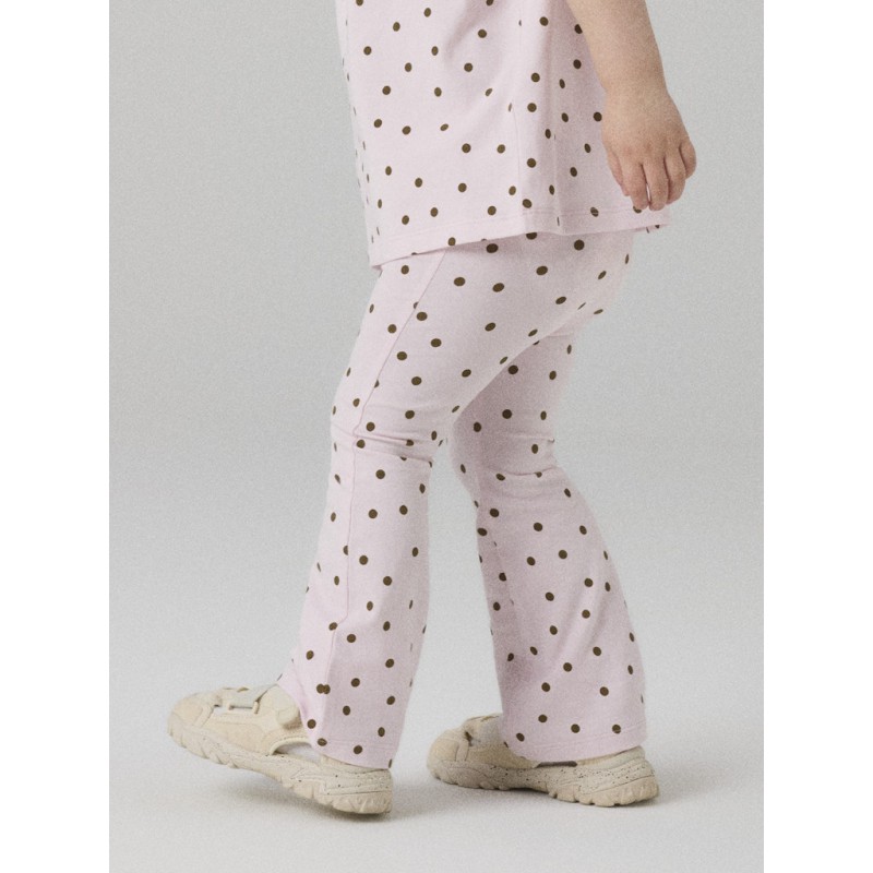 NAME IT Mini Hosina bootcut leggins - Cradle Pink