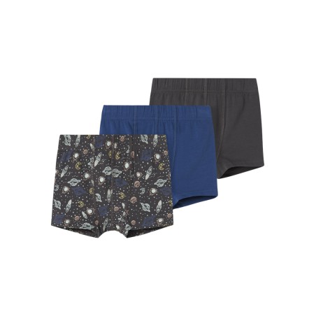 NAME IT Mini tights 3-pak - Forged Iron