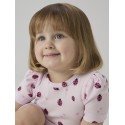 NAME IT Mini Haline kortærmet x-slim top - Cradle Pink