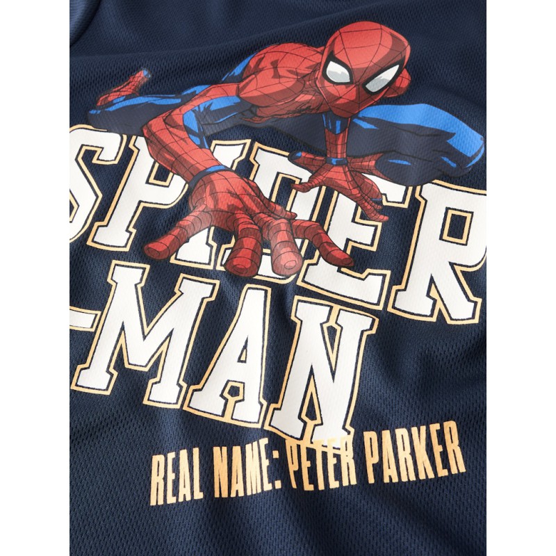 NAME IT Mini Manri spider kortærmet t-shirt - Navy Blazer