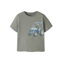 NAME IT Mini Kalle kortærmet T-shirt - Shadow