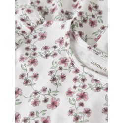 NAME IT Mini Hailedo kjole - Bright White