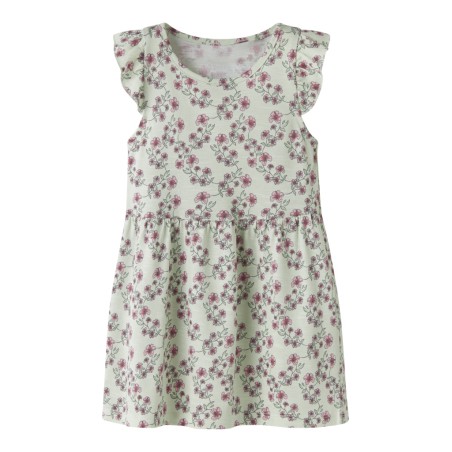 NAME IT Mini Hailedo kjole - Pale Aqua