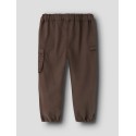 NAME IT MINI dreng - Ben jogger barrel fit cargo bukser - Chestnut