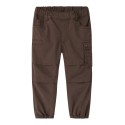 NAME IT MINI dreng - Ben jogger barrel fit cargo bukser - Chestnut