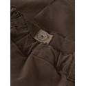 NAME IT MINI dreng - Ben jogger barrel fit cargo bukser - Chestnut