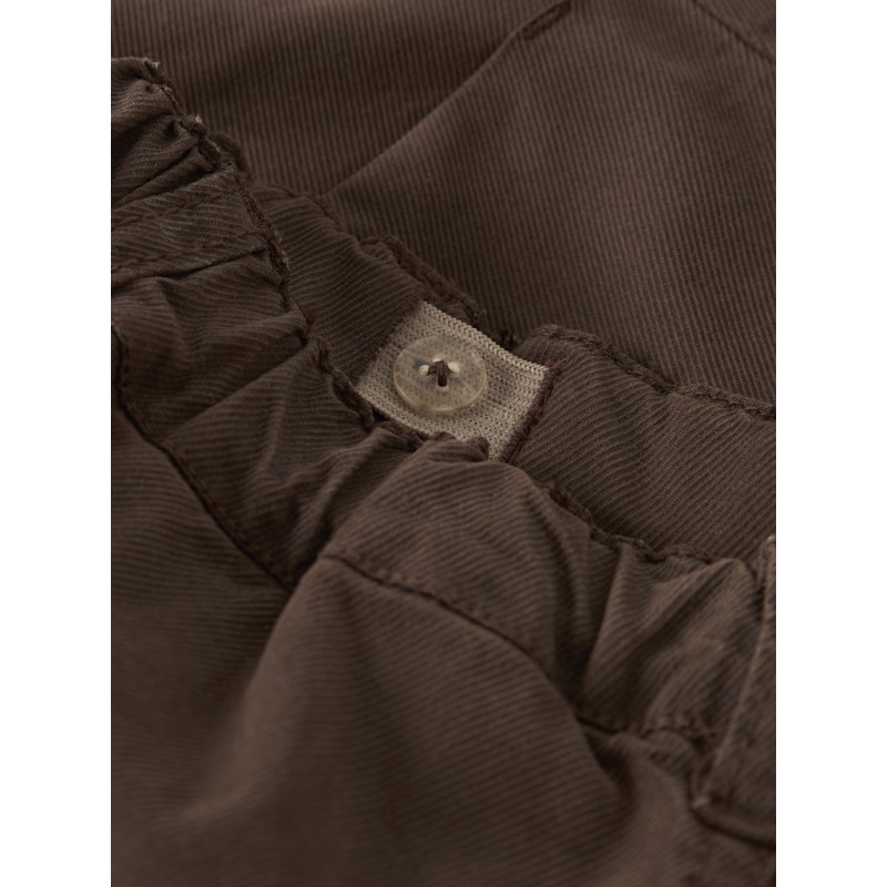 NAME IT Mini Jog cargo bukser - Chestnut