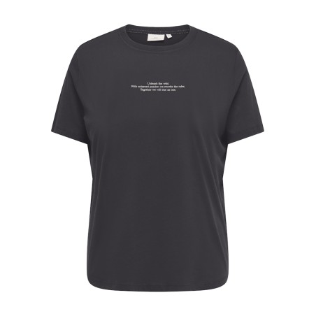 ONLY CARMAKOMA Roxy kortærmet T-shirt - Phantom