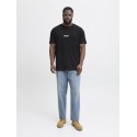 JACK & JONES PLUS Soho T-shirt - Sort