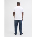 JACK & JONES PLUS Soho T-shirt - Hvid