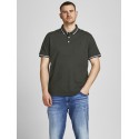 JACK & JONES PLUS Paulos Polo - Forest Night