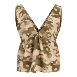 JJXX Lucy struktureret top - Olive Night