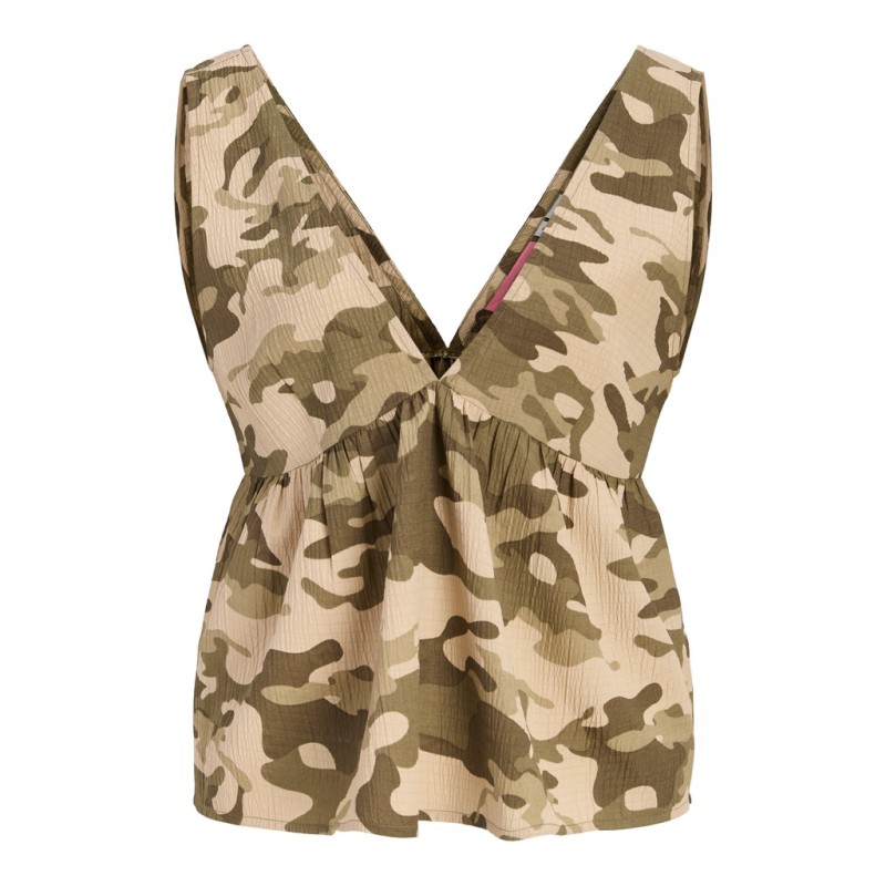 JJXX Lucy struktureret top - Olive Night