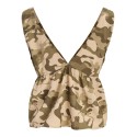 JJXX Lucy struktureret top - Olive Night