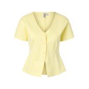 PIECES Gunhild kortærmet cardigan - French Vanilla