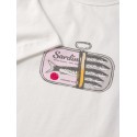 JJXX Gigi kortærmet T-shirt - Cloud Dancer