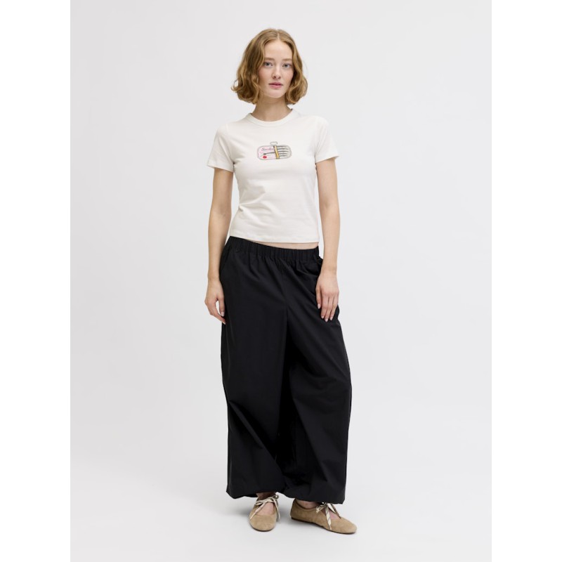 JJXX Gigi kortærmet T-shirt - Cloud Dancer