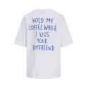 JJXX Millow loose kortærmet T-shirt - Bright White