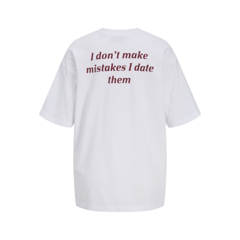 JJXX Millow loose kortærmet T-shirt - Bright White