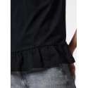 PIECES Disso kortærmet T-shirt - Sort