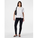 PIECES Disso kortærmet T-shirt - Bright White