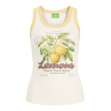 JJXX Hilda Print Tanktop - Vanilla Ice / Lemon